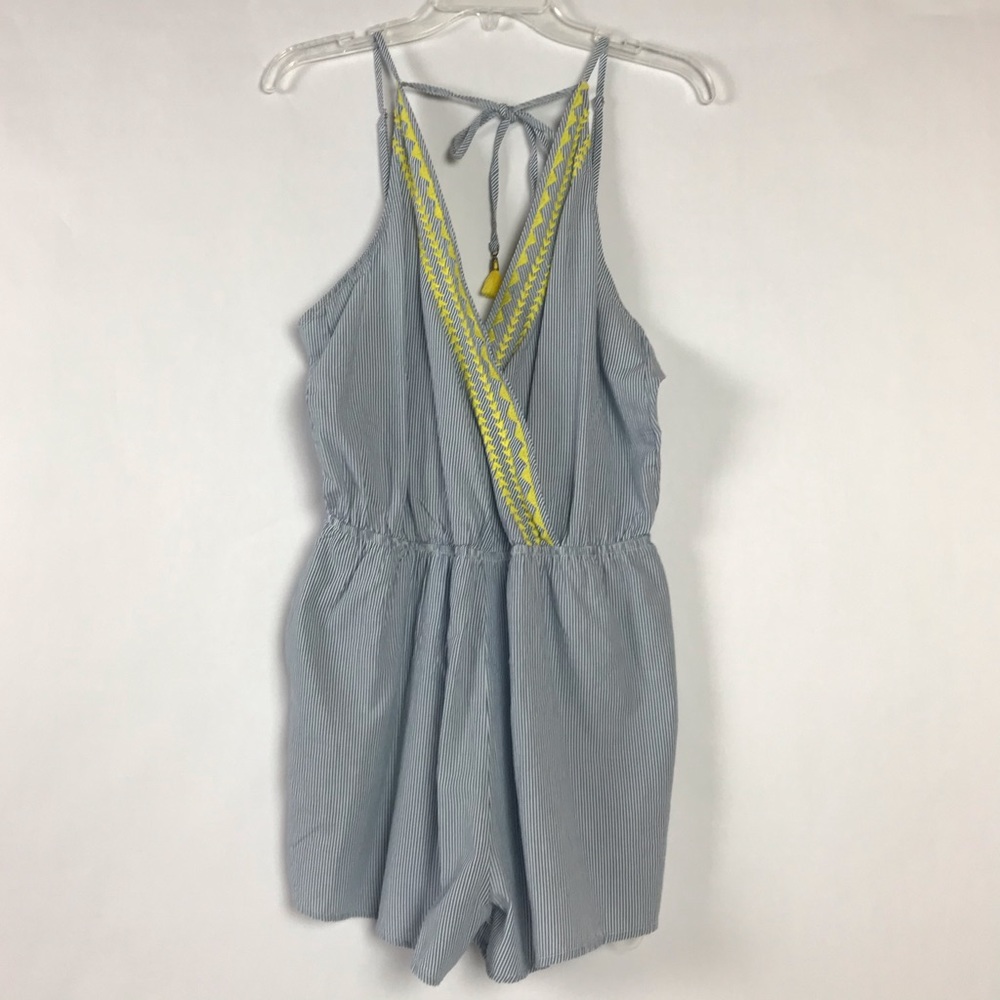 Lucky Brand Santa Margarita Cover-Up Romper - Picture 4 of 10